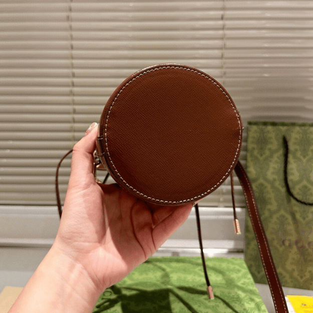 Gucci Ophidia Mini Bucket Bag Brown 4.5 Inches 760201 AACP4 2342 - Image 6