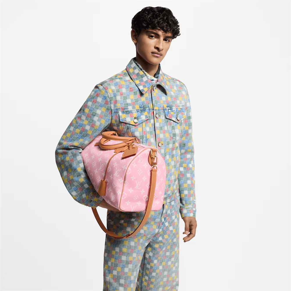 Louis Vuitton Speedy P9 40 Pink Printed - Image 3