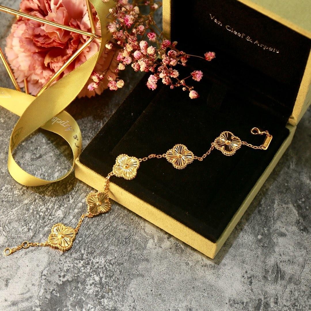 VAB21 Fashion new bracelet for lady jewelry about 20cm high quality gold plated jewelry - Image 7