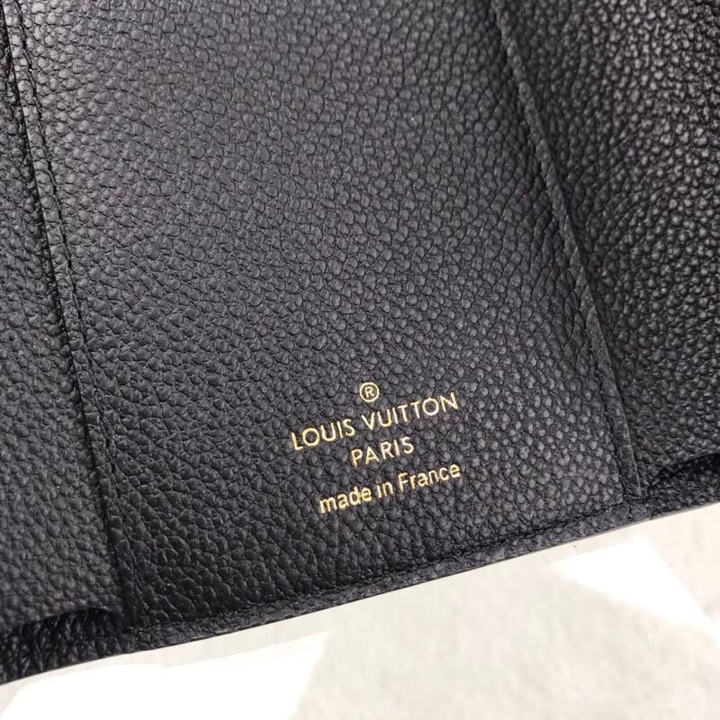 Louis Vuitton Victorine Wallet Monogram Empreinte Black For Women, Women's Wallets 4.7in/12cm LV M64060 - TEMAFES - Image 5