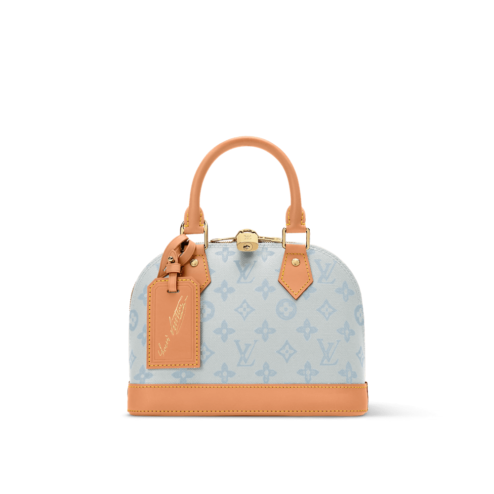 Louis Vuitton Alma BB Origine Bleu Courier