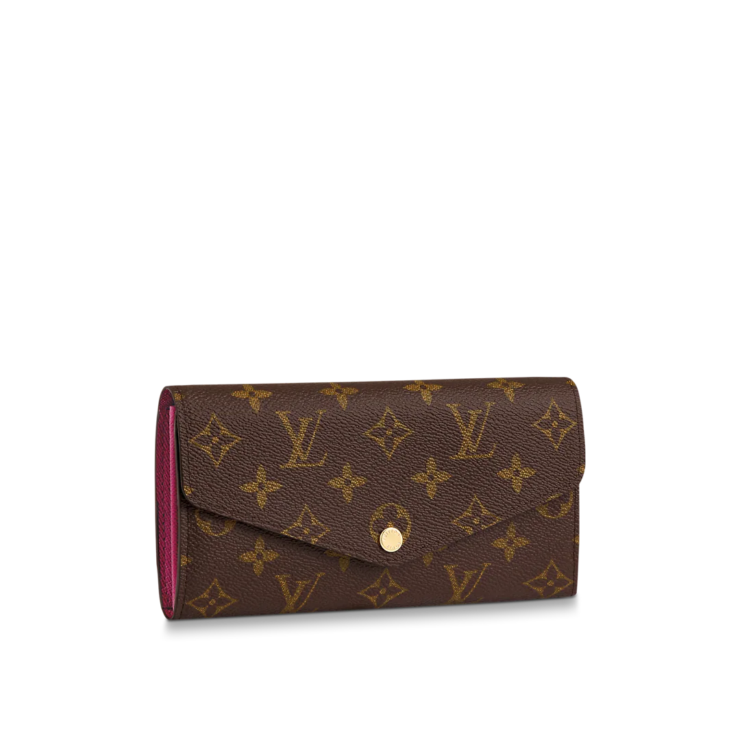 LOUIS VUITTON SARAH WALLET FUCHSIA PINK 19CM M62234