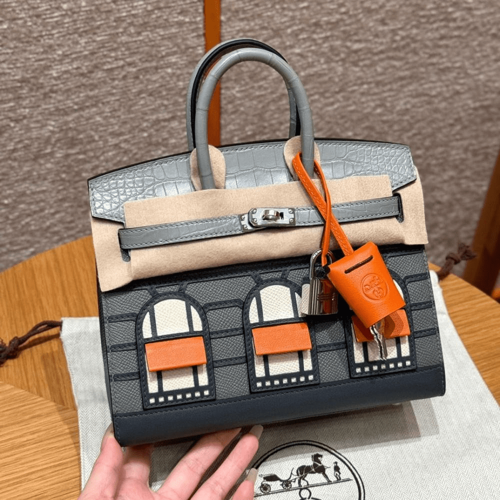 Hermès Birkin20 Faubourg Gris Misty Rainy Days