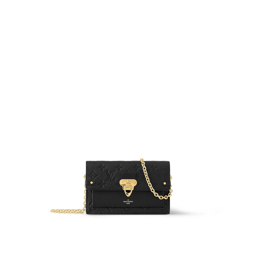 Louis Vuitton Vavin Chain Wallet Black
