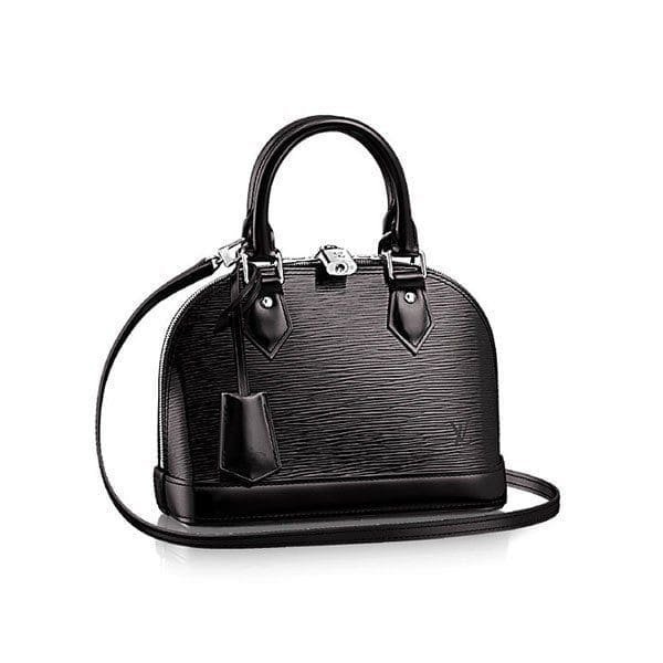 Louis Vuitton Alma BB Black Epi Textured