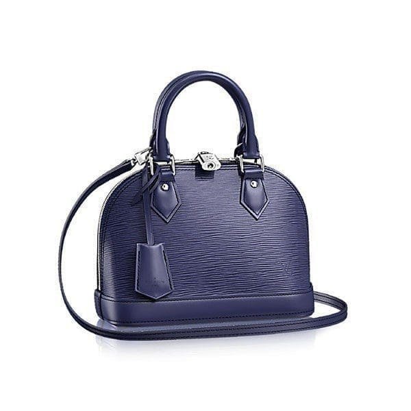 Louis Vuitton Alma BB Navy Epi Cowhide