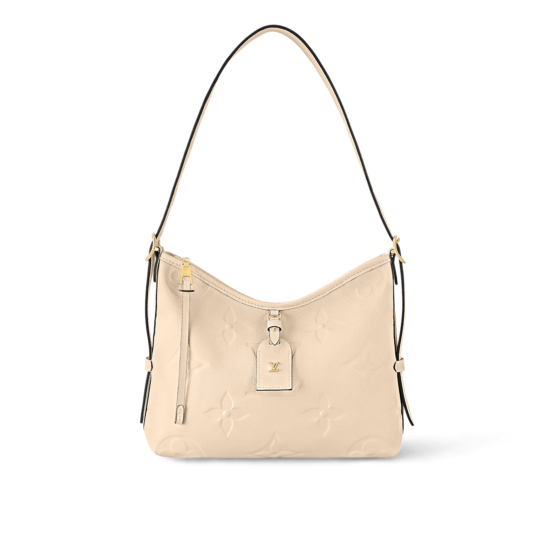 Louis Vuitton CarryAll PM Empreinte Cream