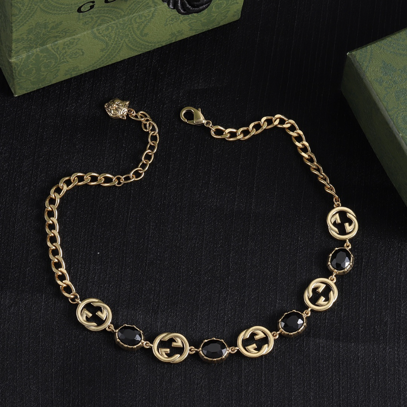 Alternative view of GUN8   Women's new fashion necklace bracelet earring set jewelry