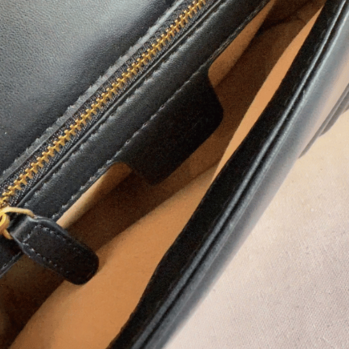 Gucci GG Marmont Small Black Shoulder Bag - Image 5