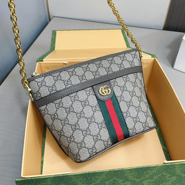 Gucci Ophidia Chain Crossbody Bag - Image 5