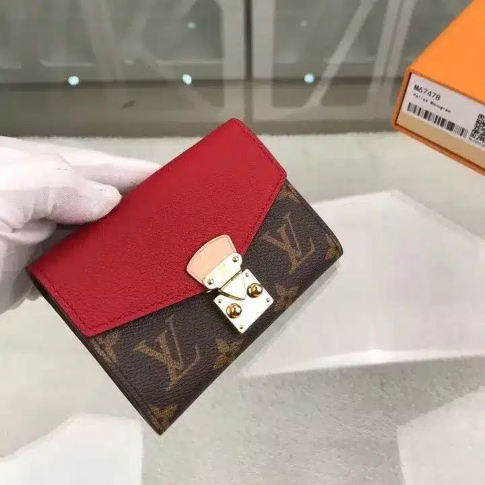 Alternative view of Louis Vuitton Pallas Compact Combines Wallet Red 5.1 Inches M67478