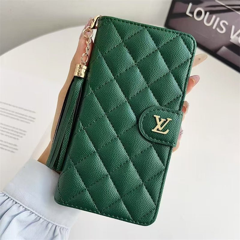 Alternative view of Premium Louis Vuitton Leather Wallet Leather Crossbody Bag Apple iPhone Case