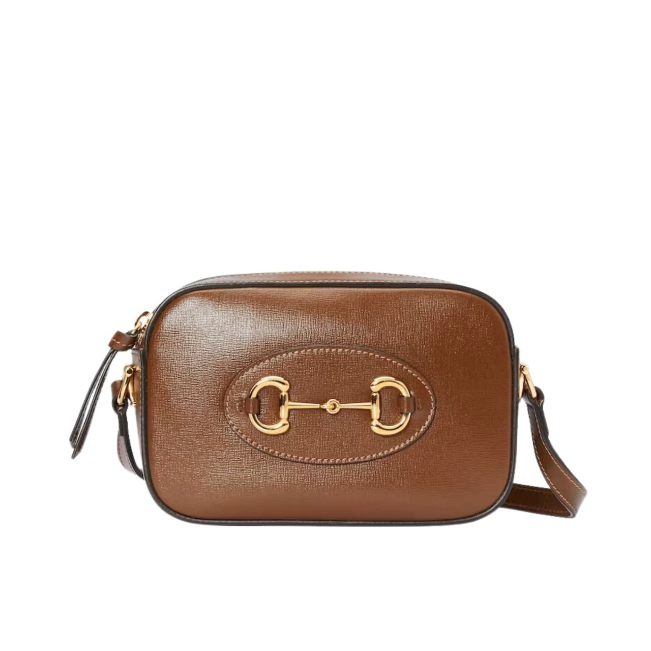 Gucci Horsebit 1955 Mini Shoulder Bag Brown 18Cm ?760196 1AAQD 2361