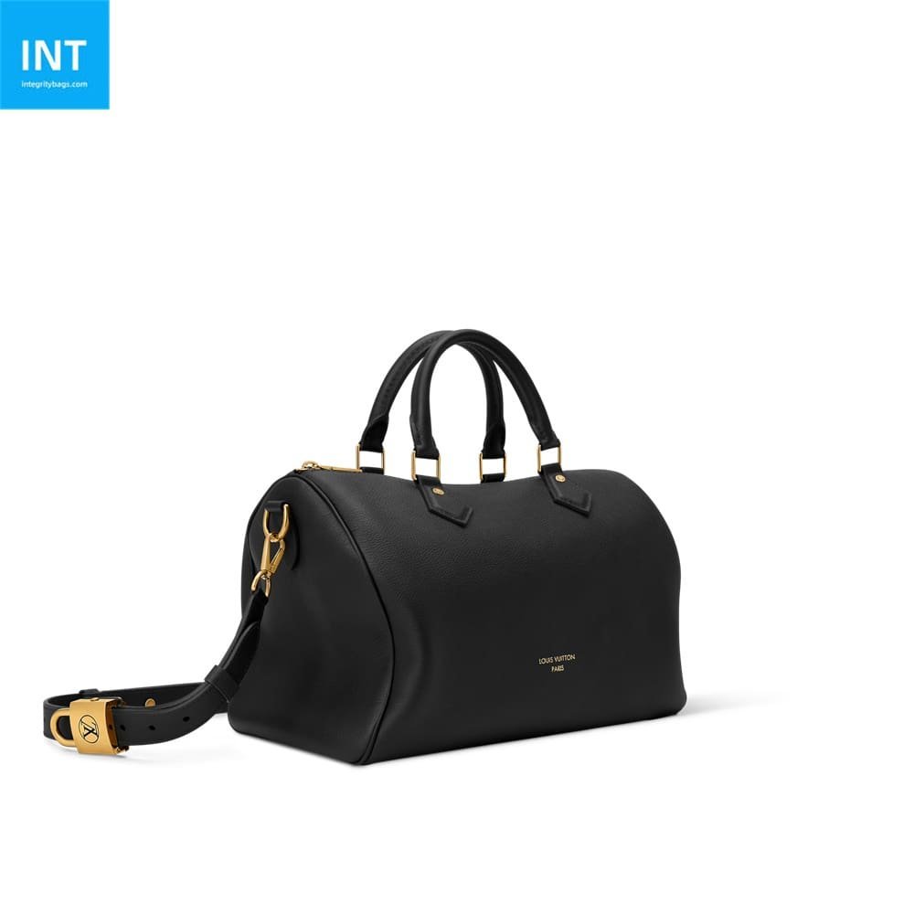 Alternative view of Louis Vuitton Speedy Soft 30 Black Grained