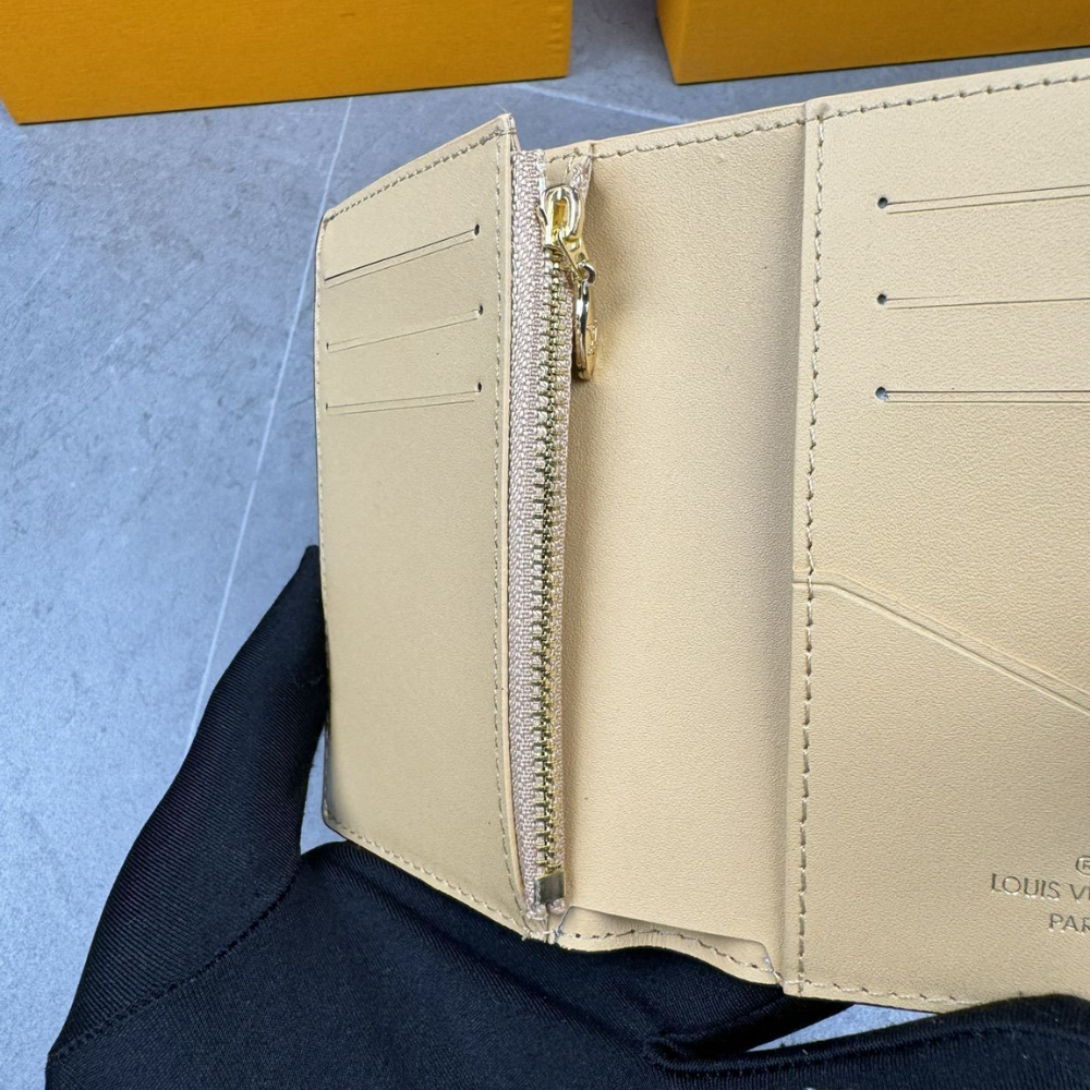 LV Black Empreinte Compact Wallet - Image 3