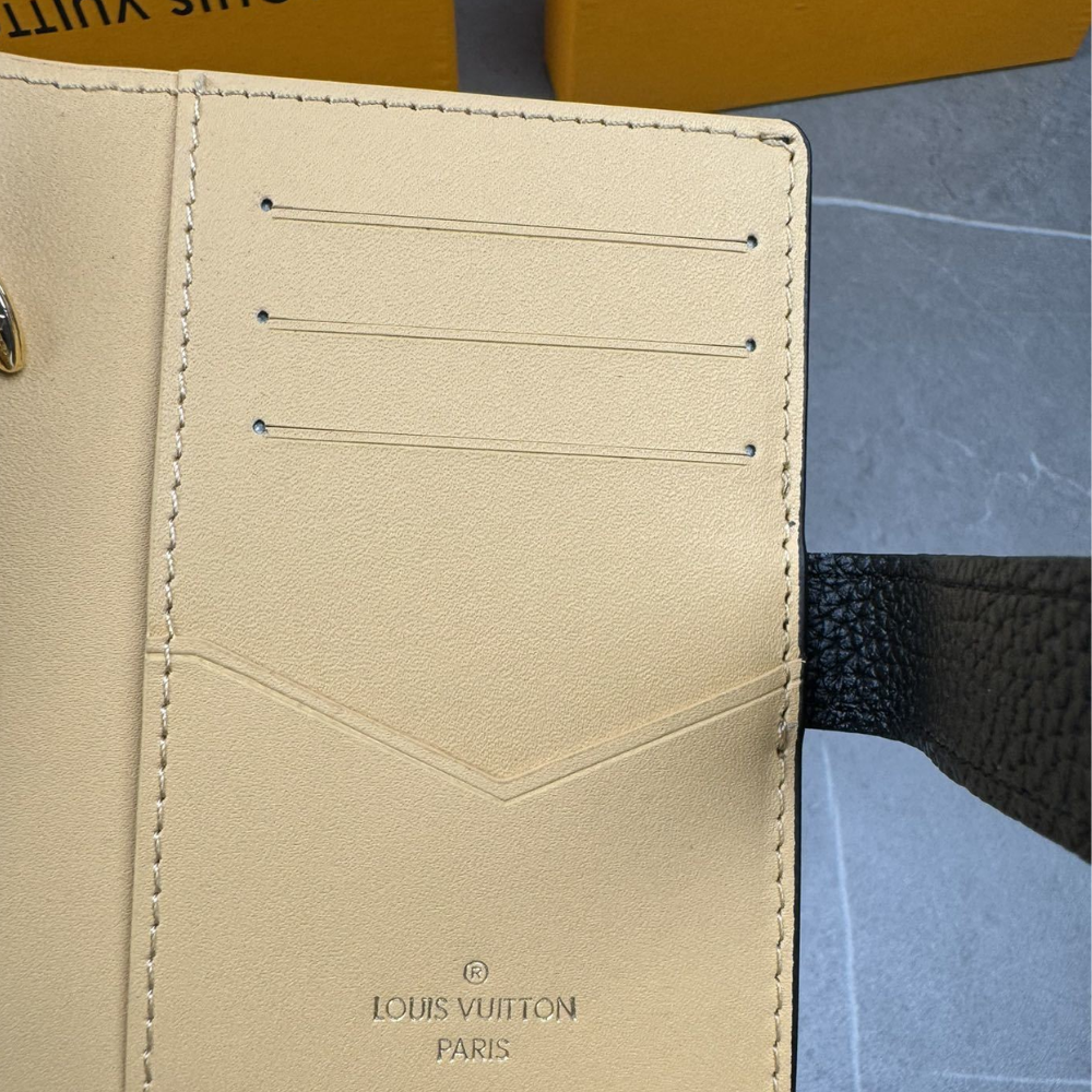 LV Black Empreinte Compact Wallet - Image 5