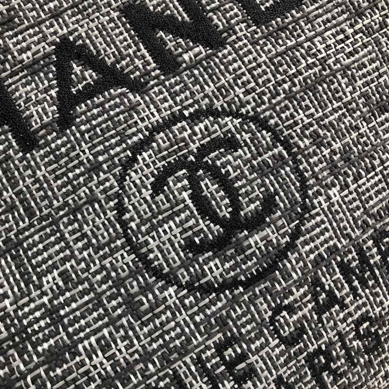 Chanel Deauville Raffia Canvas Tote Bag - Image 5
