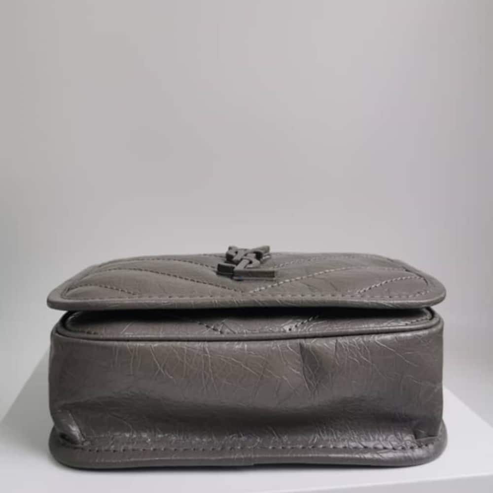 YSL Niki Vintage Chain Beige Wallet - Image 5