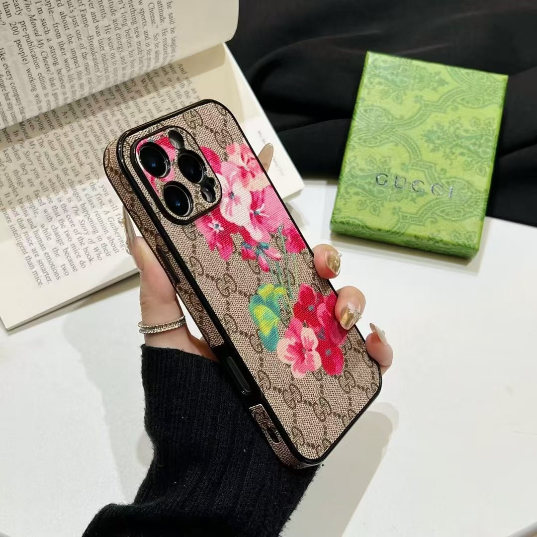 Alternative view of Flower Designer Chic IPhone Case