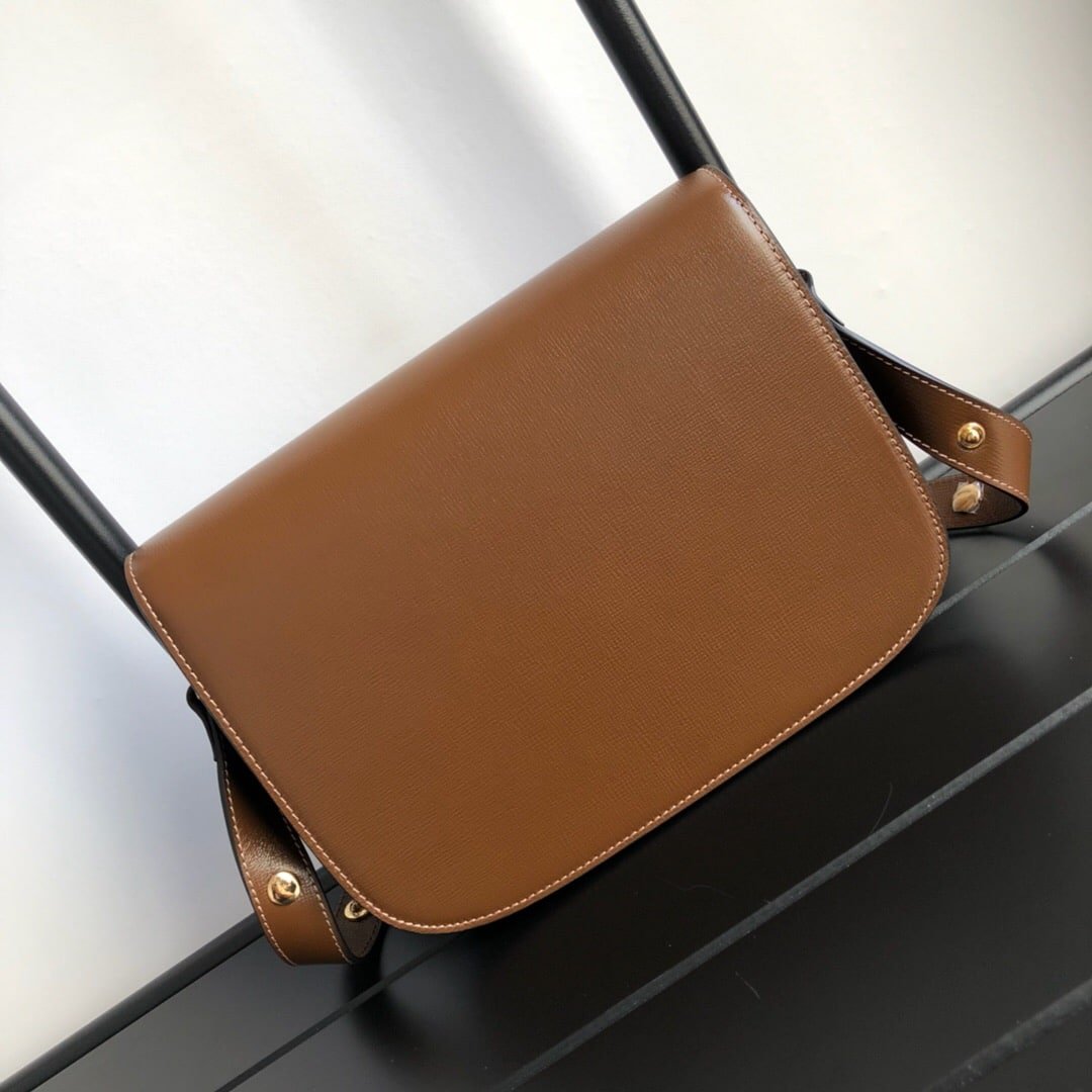 Gucci Horsebit 1955 Brown Leather Bag - Image 4