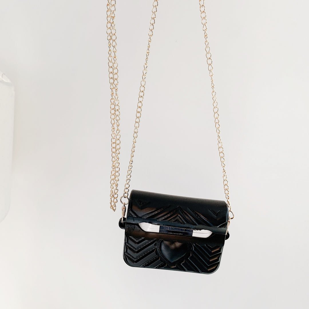 Gucci G Quilted Leather Earbud Case - Image 7