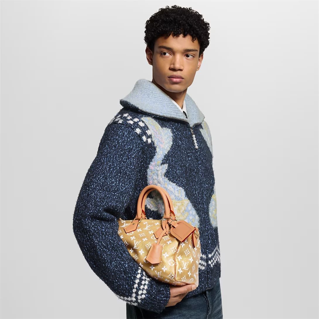 Alternative view of Louis Vuitton Speedy P9 25 Gold Kinsugi