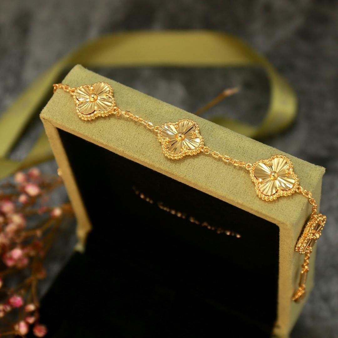 VAB21 Fashion new bracelet for lady jewelry about 20cm high quality gold plated jewelry - Image 9