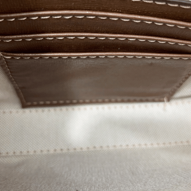 Gucci Gg Supreme Mini Messenger Bag Beige 6.7 Inches - Image 6