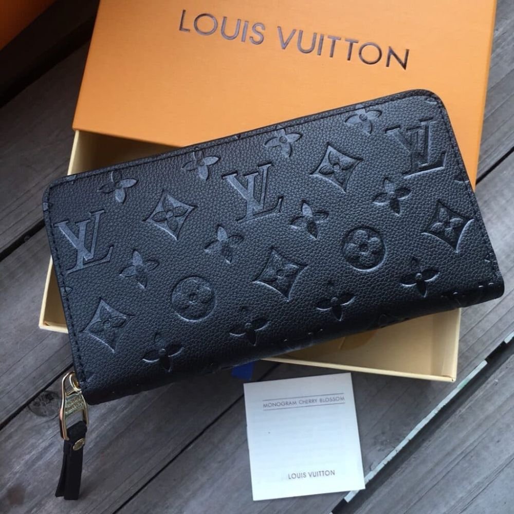 Alternative view of Louis Vuitton Zippy Wallet Monogram Black 7.5 Inches M61864