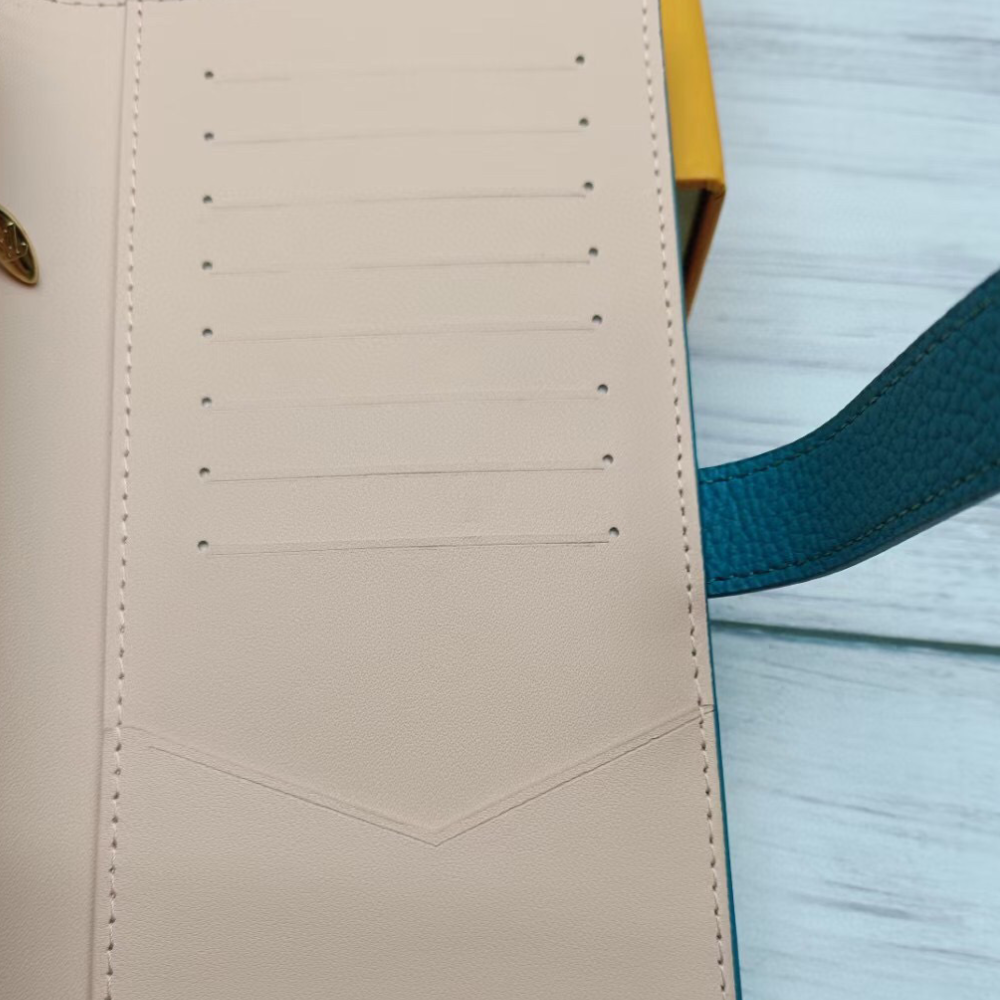 LV Teal Empreinte Long Wallet - Image 7