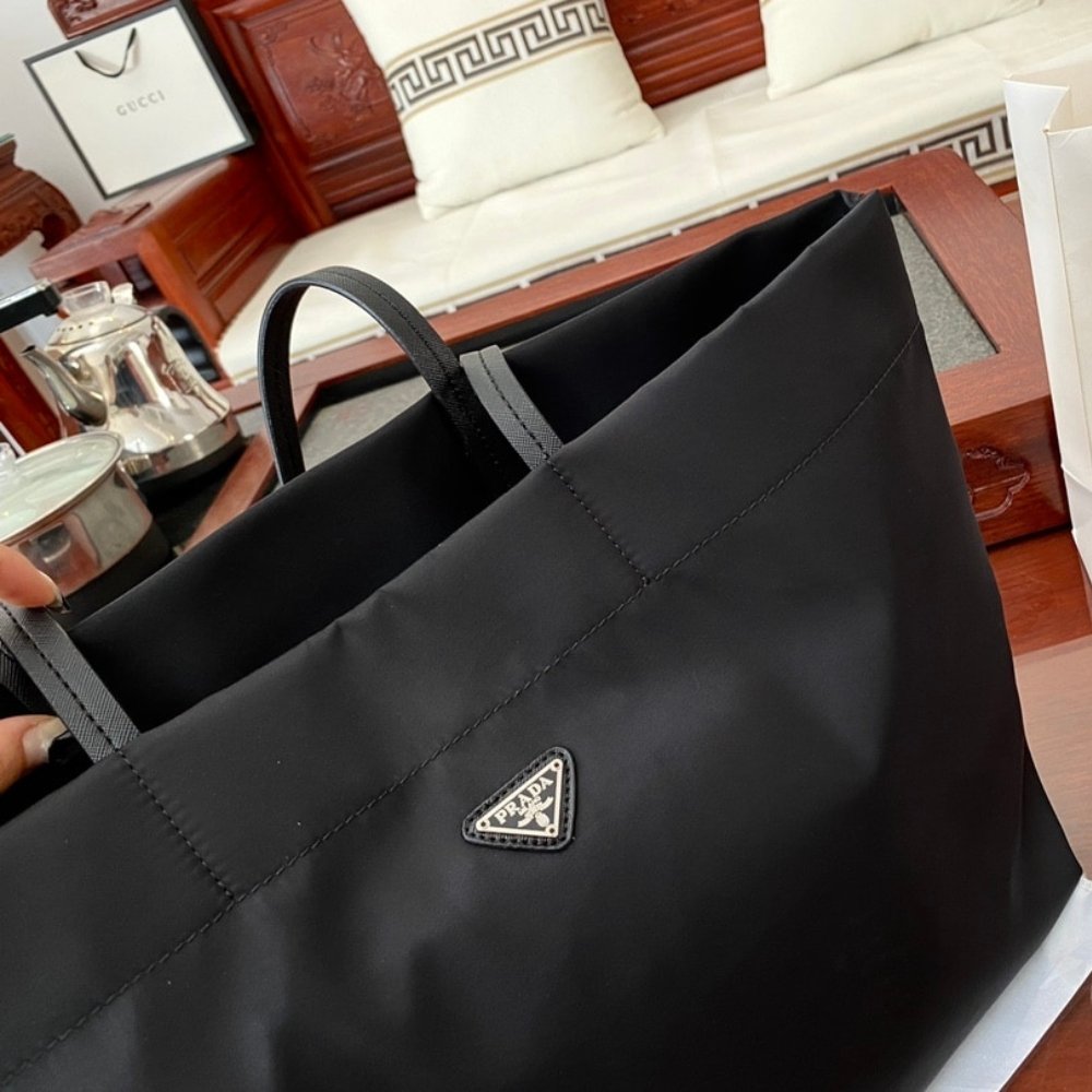 Prada Re-Nylon Saffiano Tote Bag - Image 6
