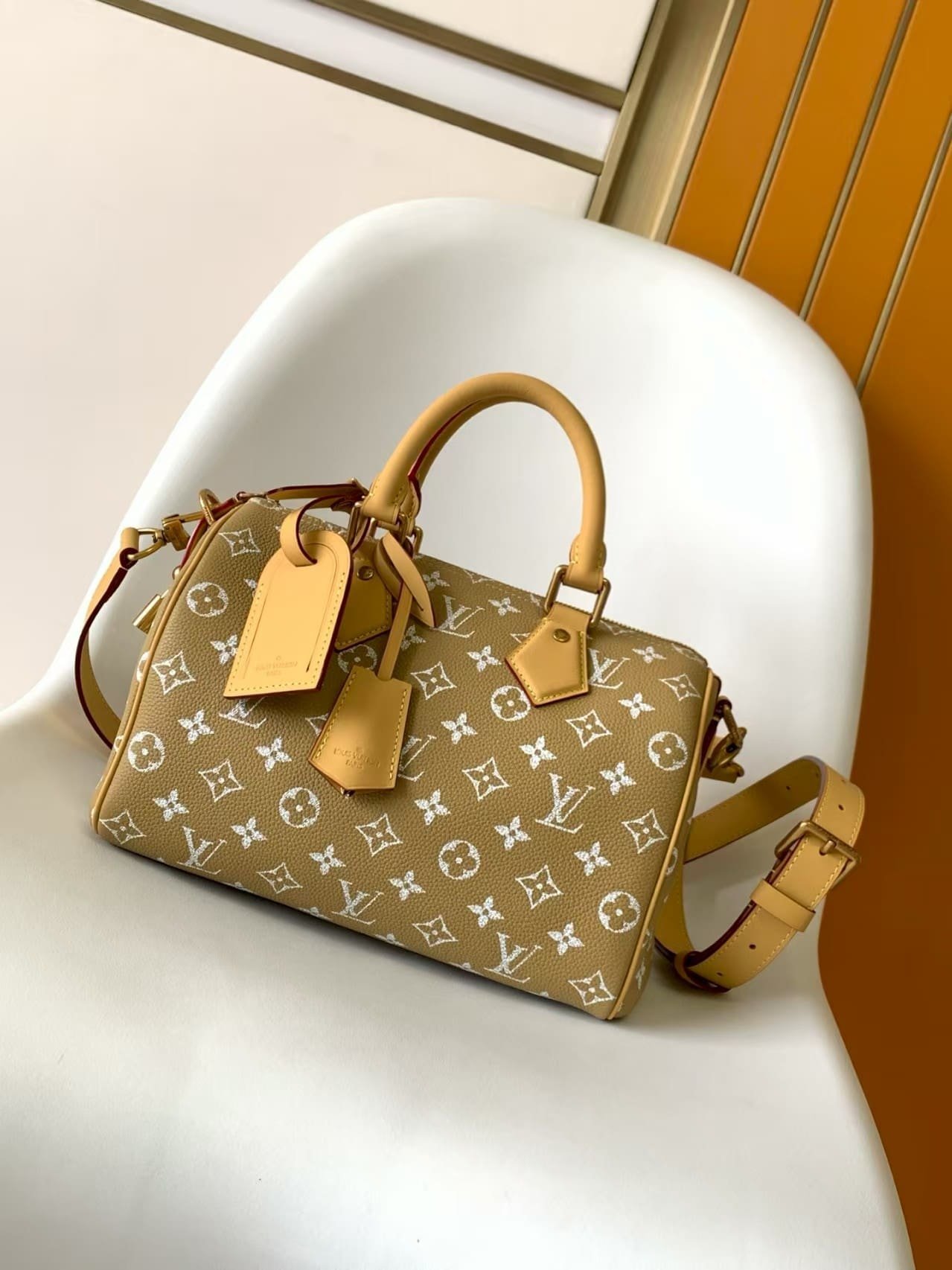 Louis Vuitton Speedy P9 25 Gold Kinsugi - Image 4
