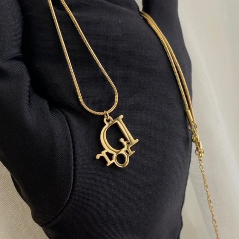 Dior Twisted Rope Chain Necklace