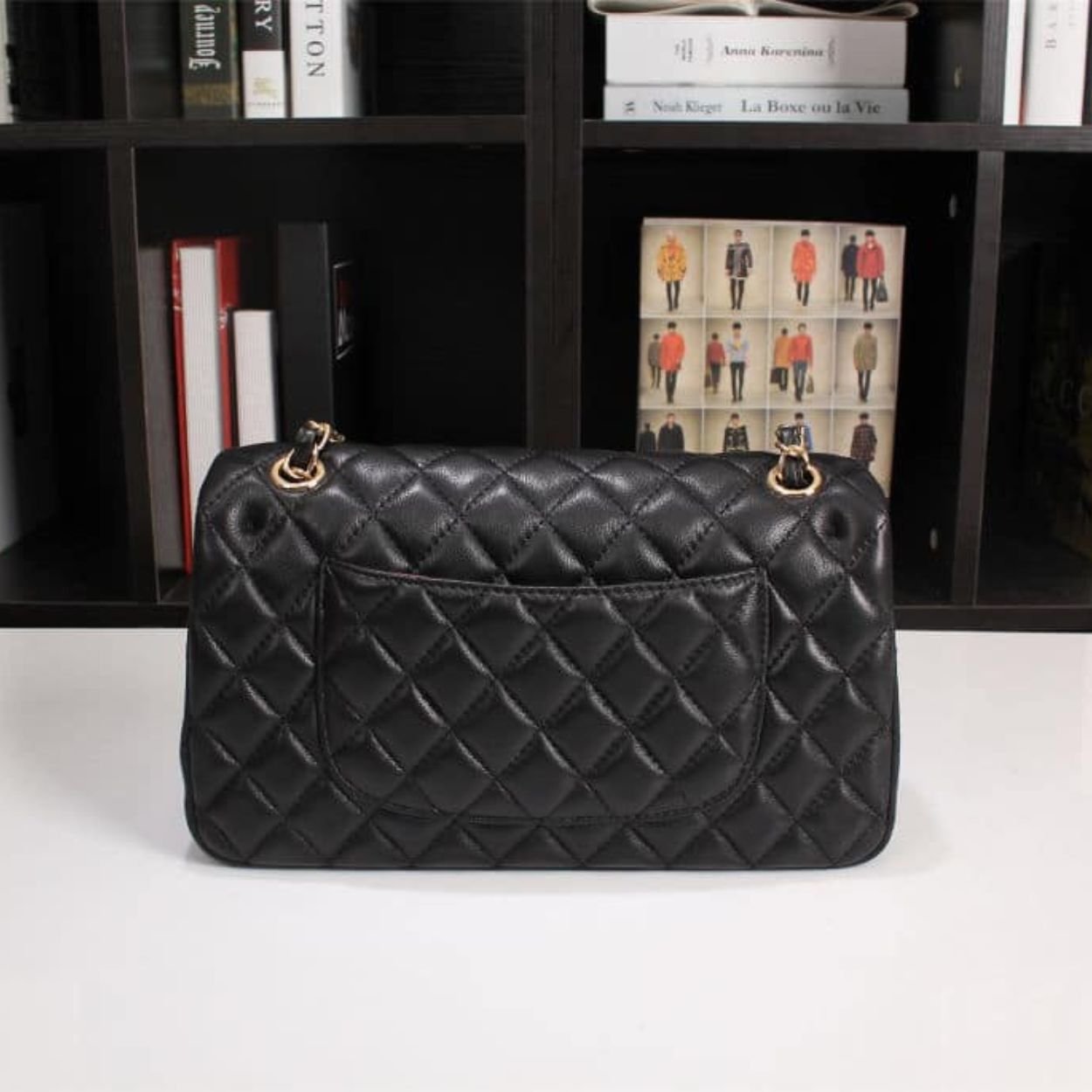 Chanel Classic Flap Lambskin Bag - Image 7