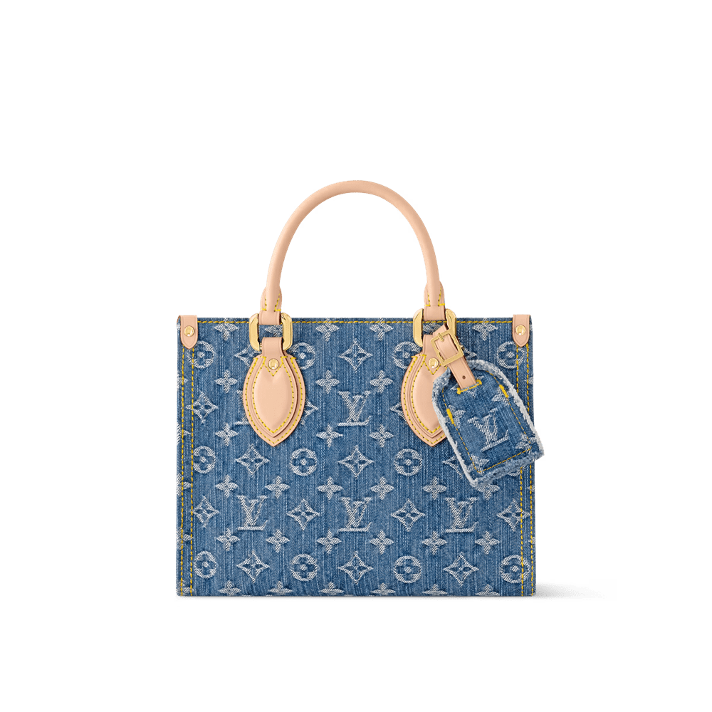 Louis Vuitton Denim Monogram Cotton