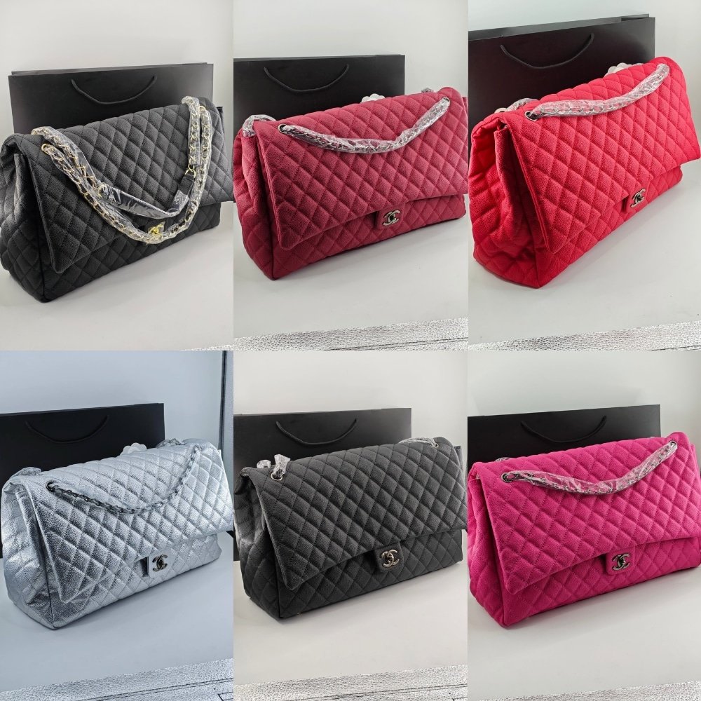 Chanel Airline Caviar Travel Flap Bag - Image 6