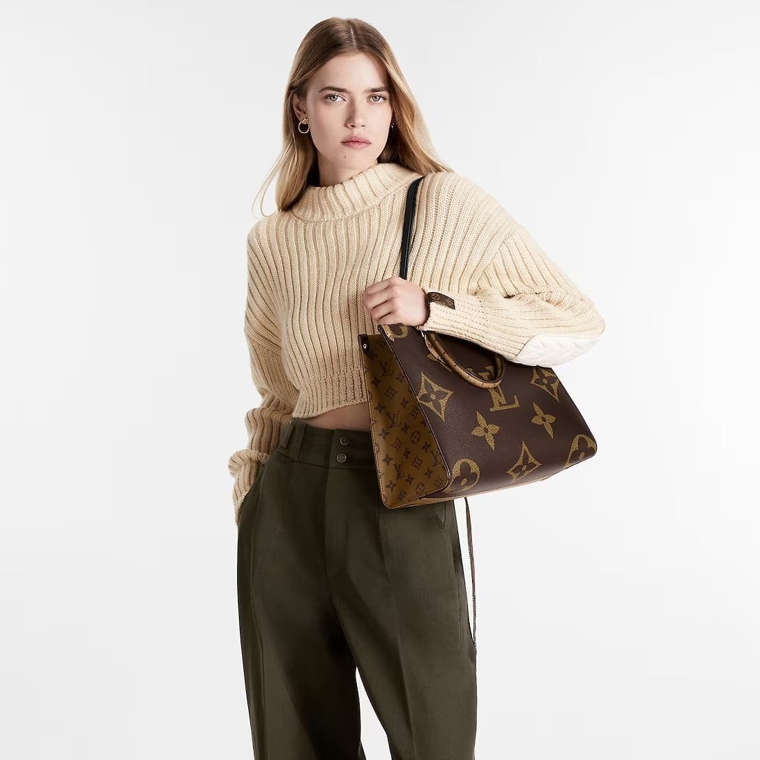 Alternative view of Louis Vuitton Reverse Dual Coated Canvas