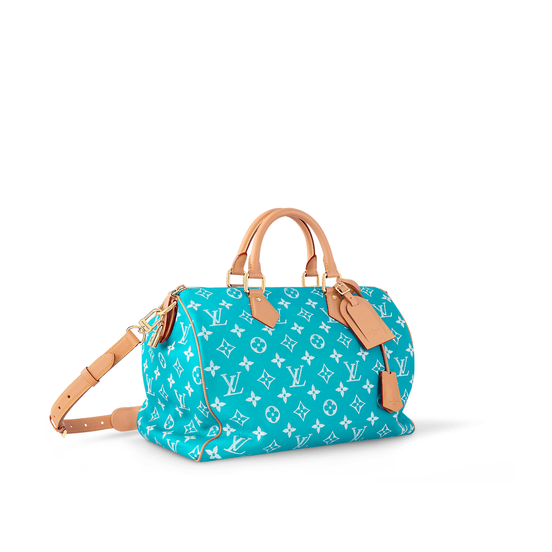 Alternative view of Louis Vuitton Speedy P9 40 Turquoise