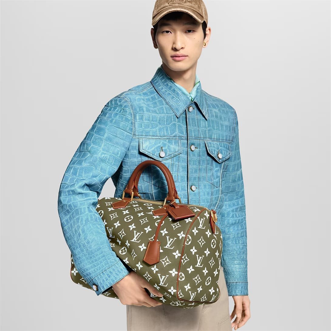Louis Vuitton Speedy P9 40 Green Sencha - Image 3