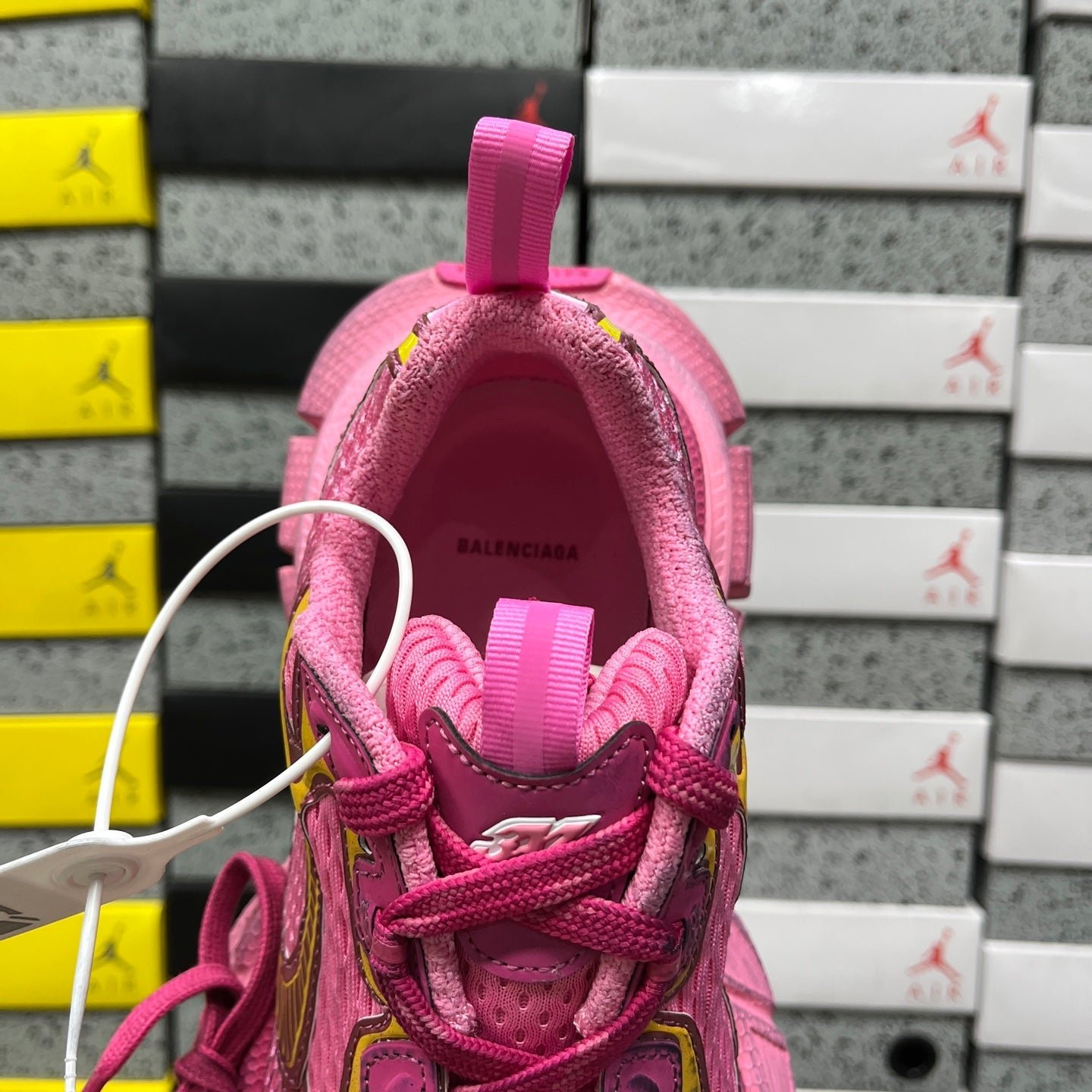 Alternative view of Balenciaga 3XL Pink Yellow