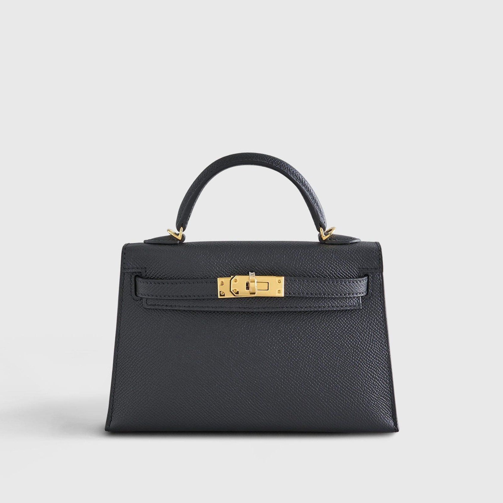Hermès Mini Kelly Sellier Epsom Black