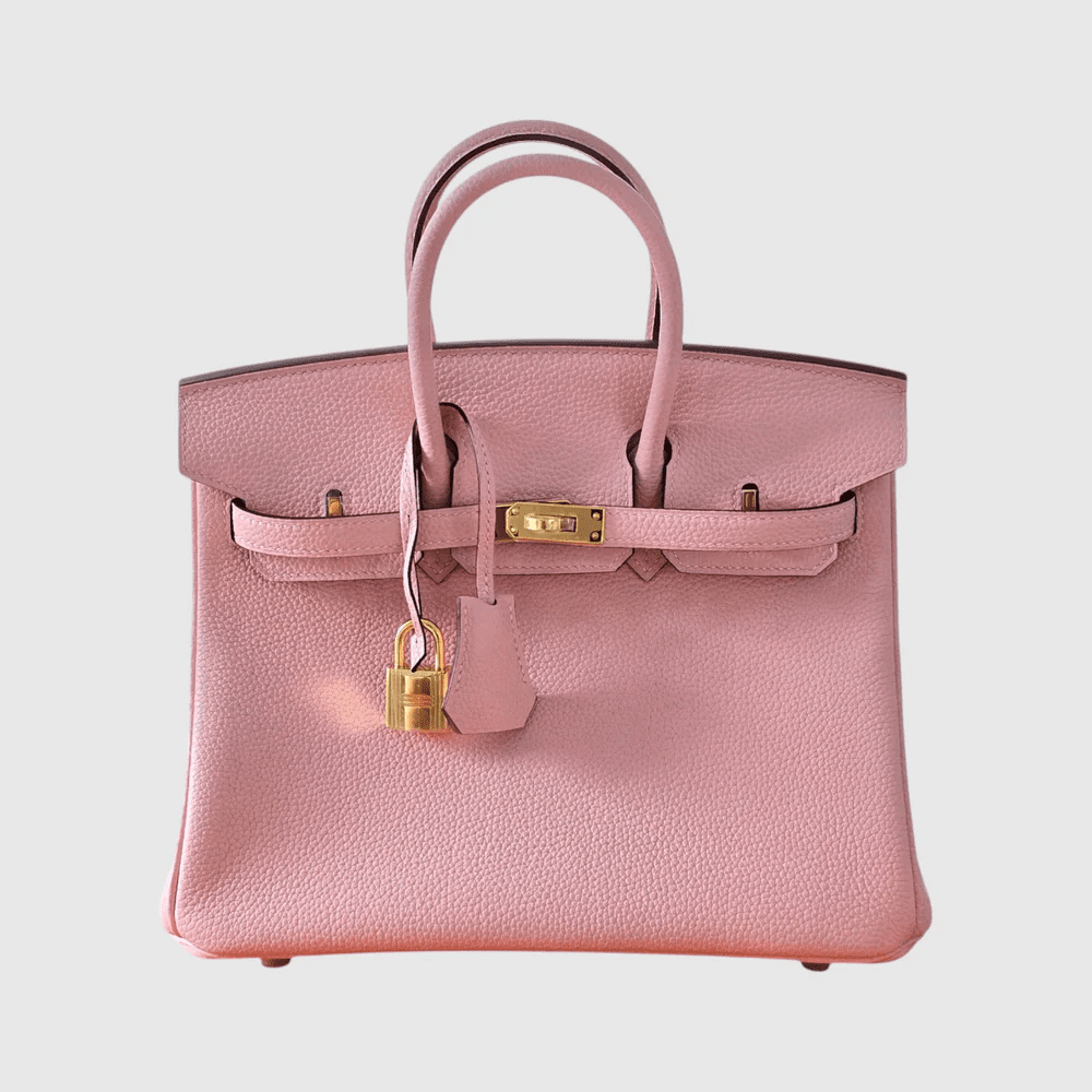 Hermès Birkin 25 Grain Leather Pink