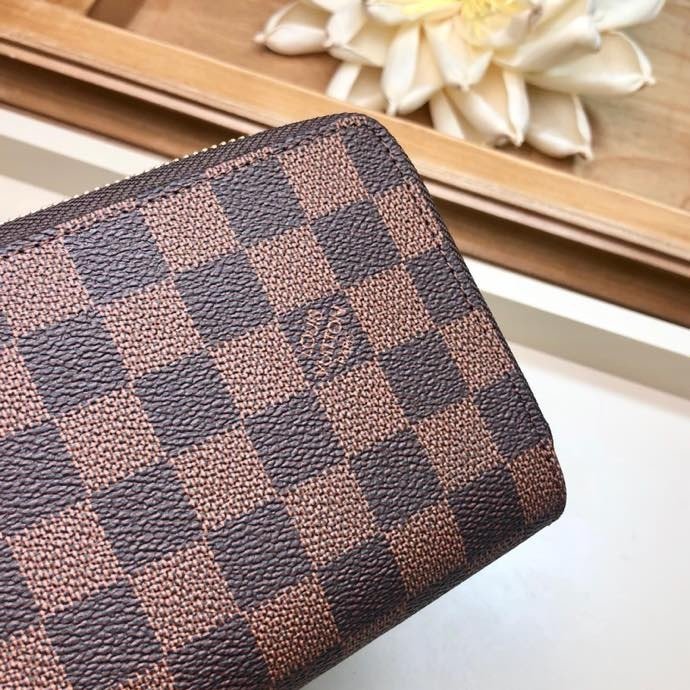 Louis Vuitton Clemence Wallet Damier Ebene Canvas - Image 4