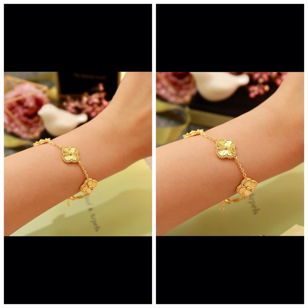 VAB21 Fashion new bracelet for lady jewelry about 20cm high quality gold plated jewelry - Image 8