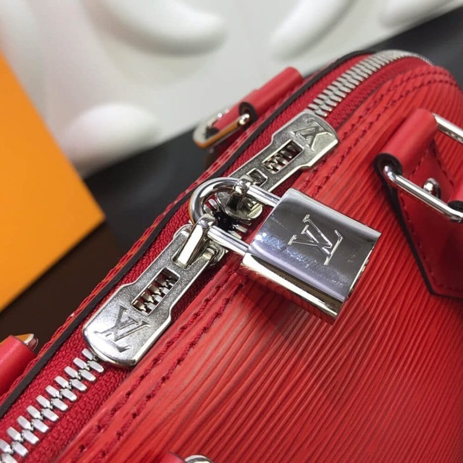 Louis Vuitton Neo Alma BB Red Epi Cowhide - Image 5