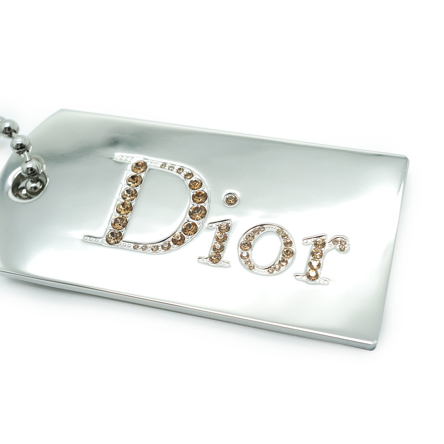 Parfums Christian Dior Rhinestone Mirror Bag Charm - Image 8