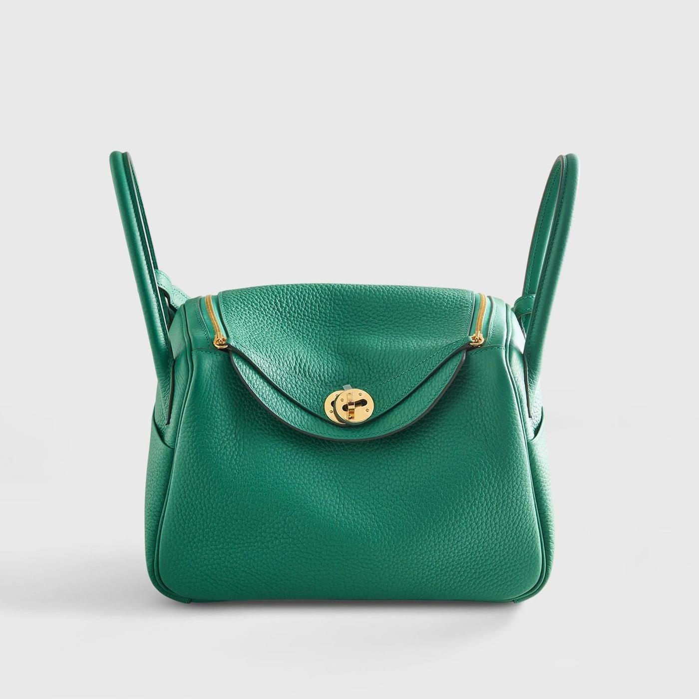 Hermès Lindy 26 Clemence Vert Vertigo