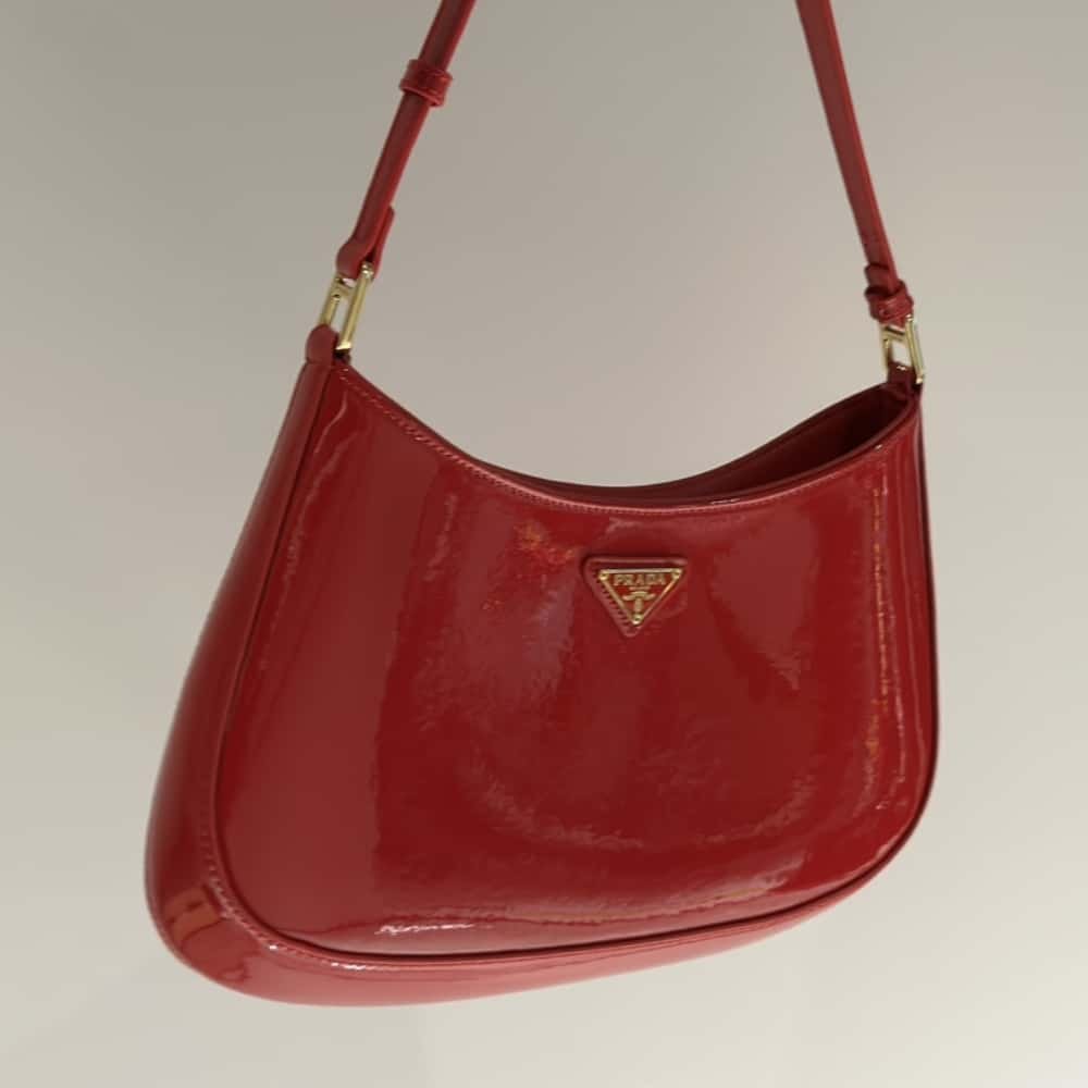 Prada Cleo Patent Leather Shoulder Bag - Image 2