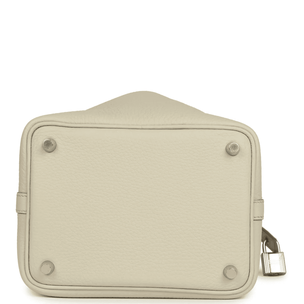 Hermès Picotin Lock 18 Clemence Beton PHW - Image 3