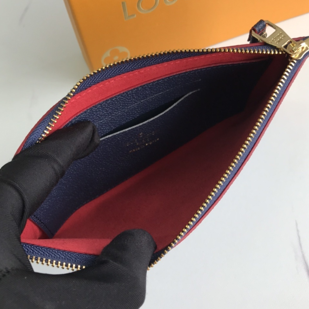 LV Navy Empreinte Zip Pouch - Image 3